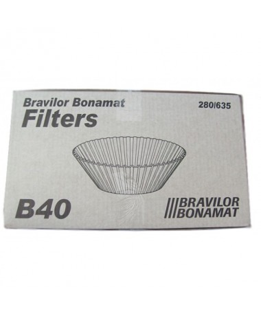 Bravilor Filtres en papier conique B40