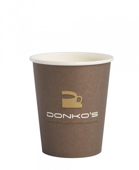 Koffiebeker Donko's 240cc-8oz 50 stuks