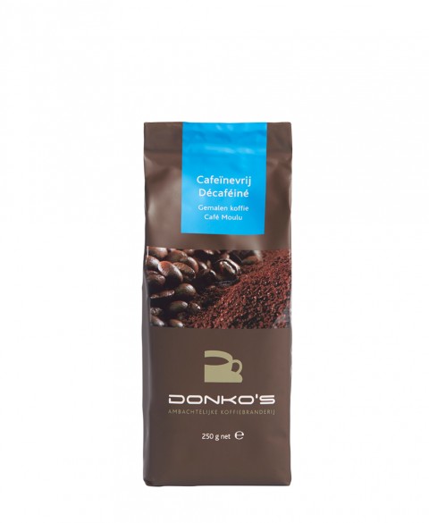 Donko's Décaféiné 250 gr. Moulu Donko's Décaféiné 250 gr. Moulu