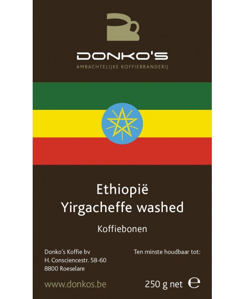 Ethiopië Yirgacheffe Washed