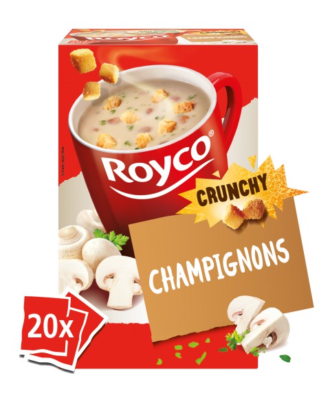 Royco Champignons Croquante 20pcs Royco Champignons Croquante 20pcs