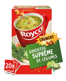 Royco Soupe aux légumes Croquants 20pcs