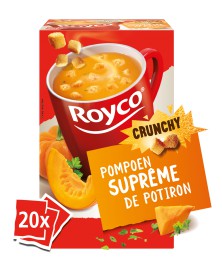 Royco soupe au potiron Croquant 20pcs