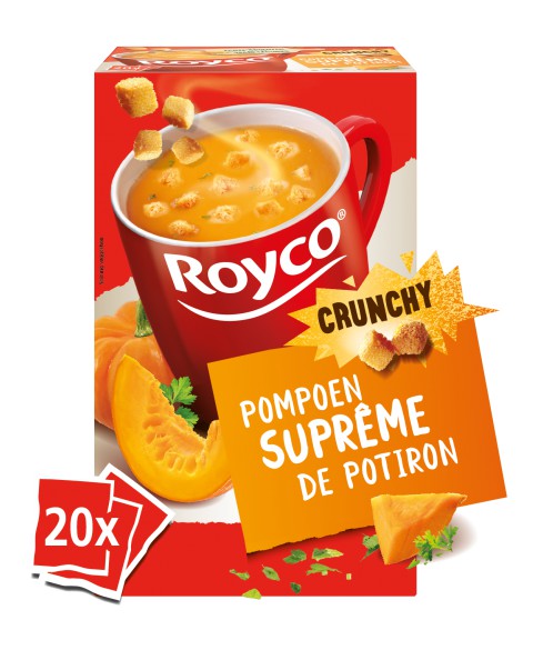 Royco soupe au potiron Croquant 20pcs Royco soupe au potiron Croquant 20pcs